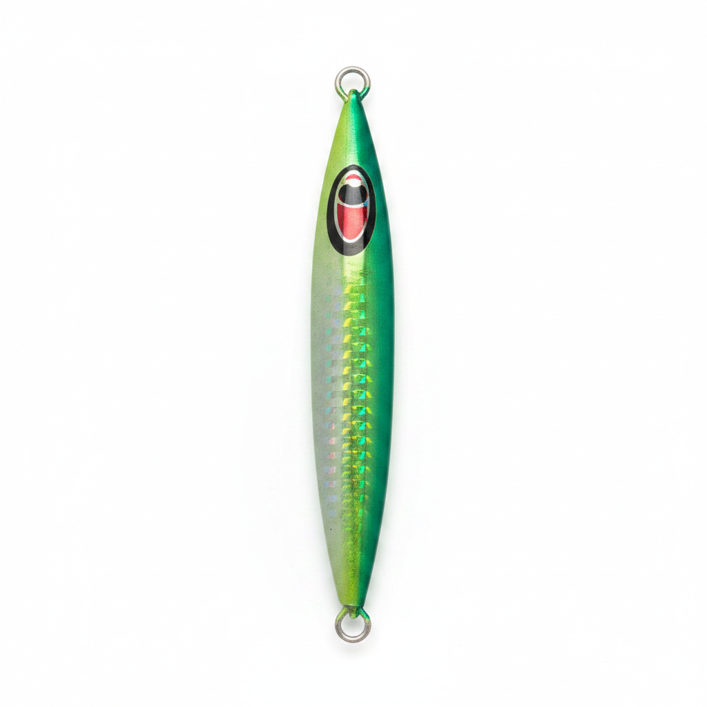 BARB 244 Green Glow Back - Vertical
