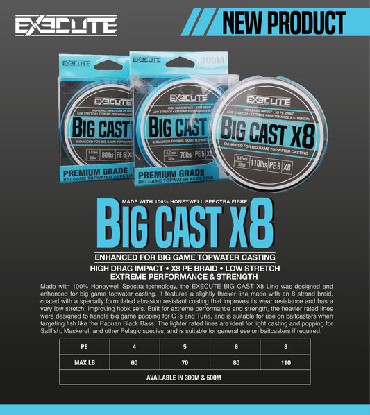Execute - Cast Braid - Big Cast X8