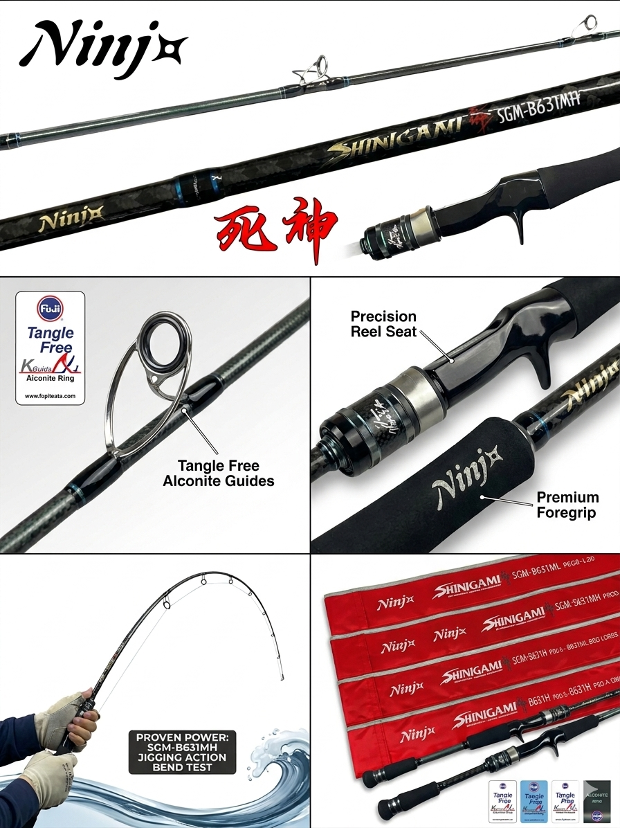 Jigging Rod - Ninja - Shinigami