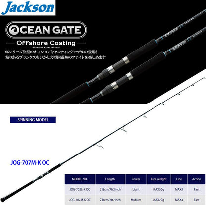 Jackson - Reef Casting - OCEAN GATE JOG-707M-K