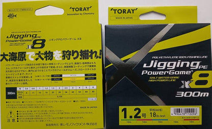 Toray - Jigging Braid - Power Game X8 (F72M)